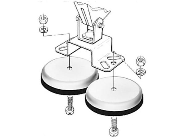 Hella Magnetisk fotholder 8HG 004 806-001