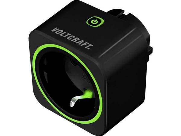 VOLTCRAFT SEM6000 BLACK energikostnadsmåler Bluetooth® - app-styring, dataeksport, dataloggerfunksjon, TRMS, justerbar strømpris - VC-11732495