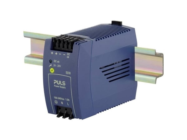 DIN-kiskoon asennettava virtalähde 24 V 2,1 A 50 W 1 x (ML50.101)