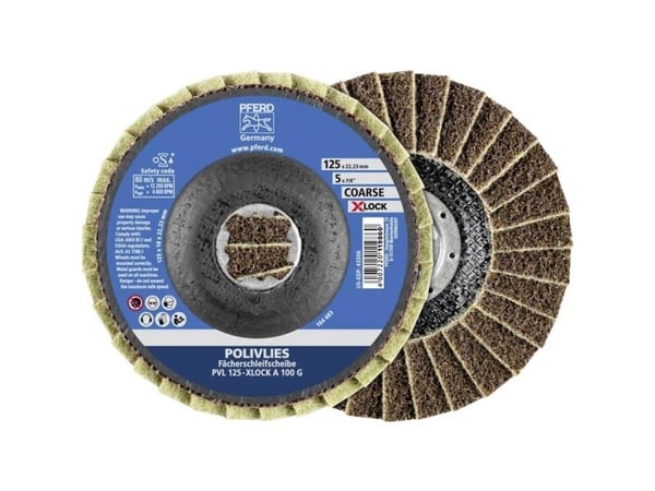 PFERD 44694211, 12200 RPM, 12,5 cm, 18 mm, 100 g, 5 stykker