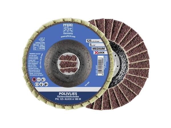PFERD 44694212, 12200 RPM, 12,5 cm, 18 mm, 180 g, 5 stykker