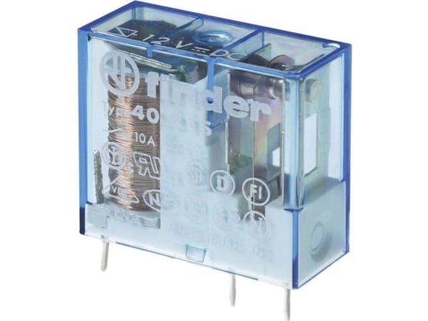 Finder 40.31.9.006.0000 Tulostusrele 6 V/DC 12 A 1 x vaihtokosketin 1 kpl 1 kpl