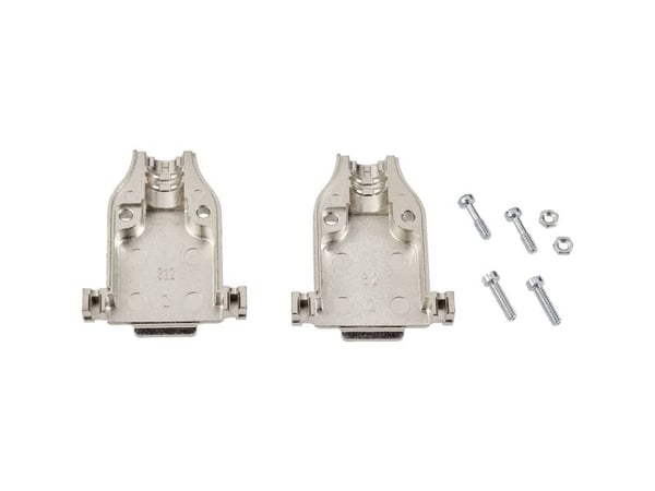 TE Connectivity AMPLIMITE HD-20 (HDP-20) 1-5745172-3 D-SUB-kabinett polantall: 15 metall 180° sølv 1 stk