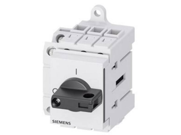 Musta 3-napainen 16 mm² 16 A 1 x pääte- ja 1 x katkaisukosketin 690 V/AC Siemens 3LD30301TK11