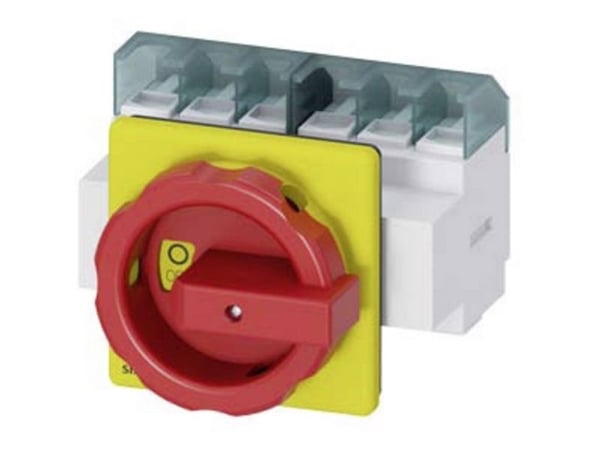 Lastfrånskiljare röd/gul 6-polig 35 mm² 63 A 690 V/AC Siemens 3LD25043VK53