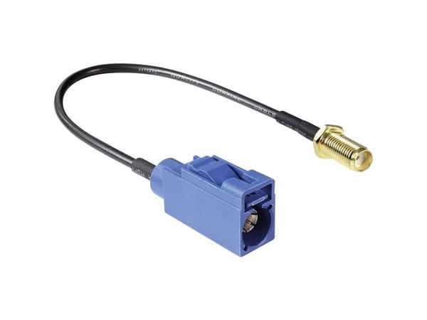Delock - Antennekabel - FAKRA C-stikforbindelse hun til SMA hun - 20 cm - lajittelu