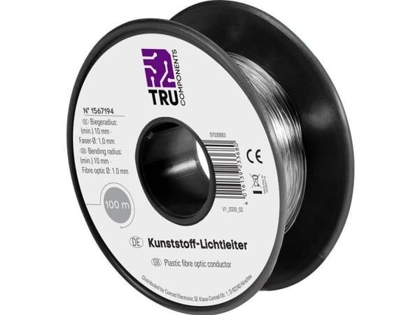 TRU COMPONENTS 1567194 POF-kaapeli Simplex 100 m