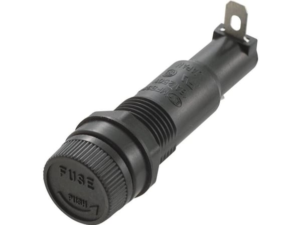 Sikringsholder passer til finsikring 6,3 x 32 mm 16 A 250 V/AC MF- 530H 1 stk.