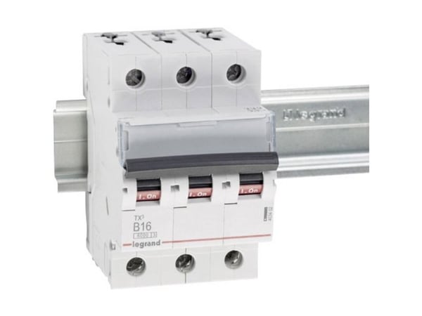 Legrand TX3, Miniatyr-automatsikring, Type B, IP20, 240 - 415 V