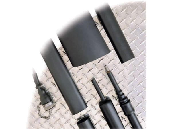 DSG Canusa C1161750BK0048 Krympeslange med lim Sort 44,40 mm Krympningshastighed:6:1 1,2 m
