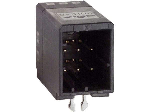 TE Connectivity inbyggnadsstiftlist (precision) DYNAMIC 2000 Series, totalt antal poler 6, 1376136-1