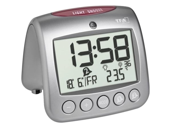 TFA-Dostmann Sonio 2.0, Sølv, Plast, -5 - 50 °C, °C, Batteri, AA