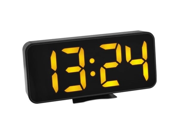 TFA 60.2027.01 Digital Alarm Clock with LED Luminous Digits