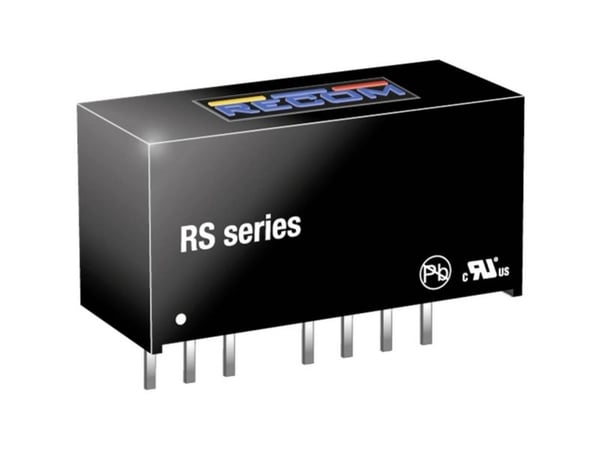 RECOM RS-0505S/H3 DC/DC-muunnin, tulostus 5 400 mA 2 W Lähtöjen määrä: 1 x