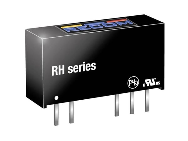 RECOM RH-2415D DC/DC-muunnin, piirilevy 15 1 W Lähtöjen määrä: 2 x