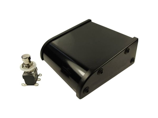 Cliff CL2108C Jalkakytkin 250 V/AC 2 A 1 poljin Pakkaus, Käyttönuppi, kaareva 2 x vaihtokytkin 1 kpl 1 kpl