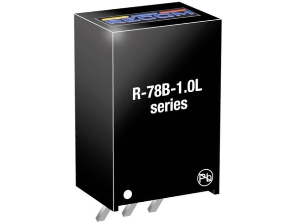 RECOM R-78B3.3-1.0L DC/DC-omvandlare, modul, 3,3 V 1 A, 1 utgång
