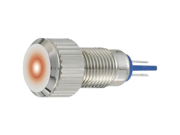 TRU COMPONENTS LED-signallampa grön 12 V/DC, 12 V/AC 15 mA 149485