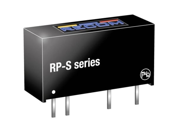 RECOM RP-0505S DC/DC-muunnin, tulostus 5 200 mA 1 W Lähtöjen määrä: 1 x