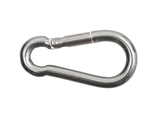 SWG 680 304 010 80 karabinkroker, båndstropper (L x B) 100 mm x 10 mm
