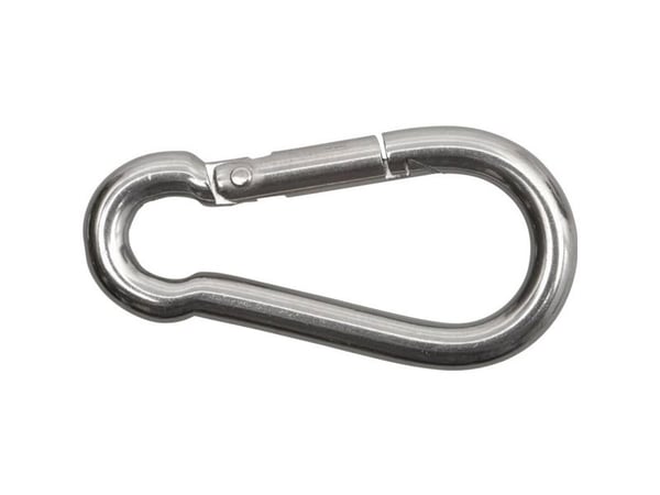 SWG 680 304 005 80 karabinkroker, båndstropper (L x B) 50 mm x 5 mm