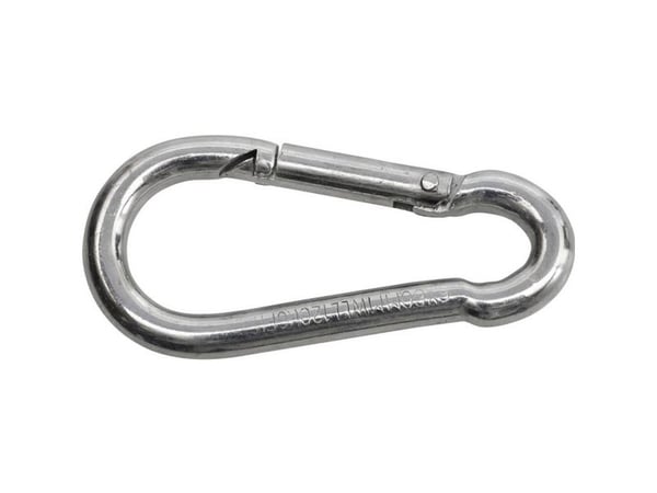 SWG 680 154 880 75 Karabinkroker, båndstropper (L x B) 80 mm x 8 mm