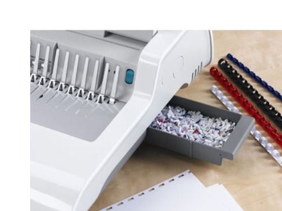 Fellowes 5620701, Elektrisk, 240 ark, Hvit