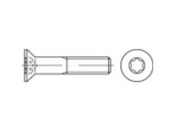 TOOLCRAFT 149192 senkeskruer M4 20 mm innvendig sekskant stål galvanisert – 500 stk