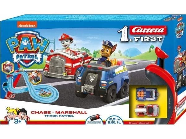 Carrera Paw Patrol - Chase, Bil, Paw Patrol, 8 år, Blå