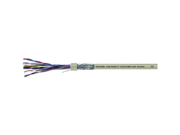 HELUKABEL 21035, Pienjännitekaapeli, Harmaa, Kupari, 0.25 mm², 32 kg/km, -5 - 80 °C