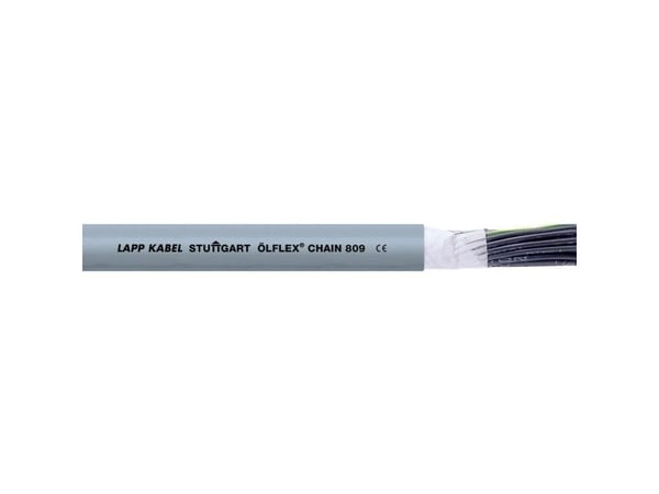 Lapp ÖLFLEX CHAIN 809, 100 m, Blå, PVC, 19 kg/km, 58 kg/km, 4000 V