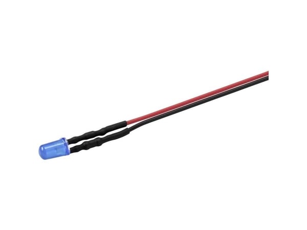 TRU COMPONENTS TC-9323296 LED-merkkivalaisin Sininen 12 V/DC 1000 mcd