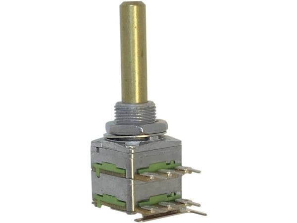 Potentiometer Service 63256-02600-4163/B2,5K Drejepotentiometer 1-gear Stereo 0.2 W 2.5 kOhm 1 stk