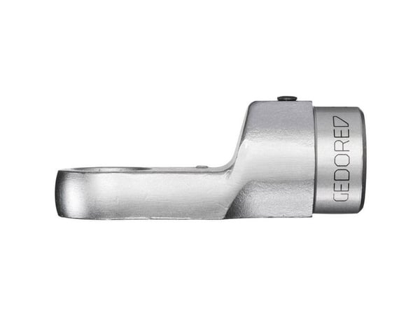 Gedore 8796-46, Torque wrench end fitting, Kromi, 4,6 cm, 1 kpl, Kromi-vanadiiniteräs (Cr-V)