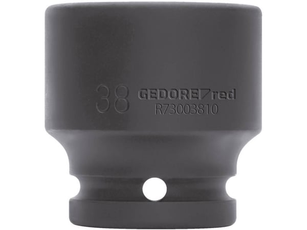 Gedore R73003010, Iskuhylsy, Musta, 3/4", Metrinen/brittiläinen, 20 mm, 3/4"