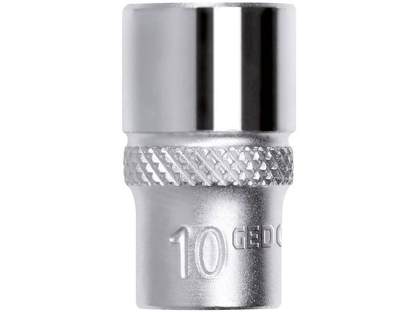 Gedore R41000703, Stikkontakt, 1/4", Metrisk, 1 hoder, 7 mm, Kromvanadiumstål