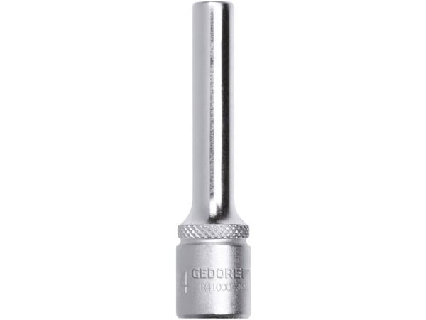 Gedore R41000709, Stikkontakt, 1/4", Metrisk, 1 hoder, 7 mm, Kromvanadiumstål