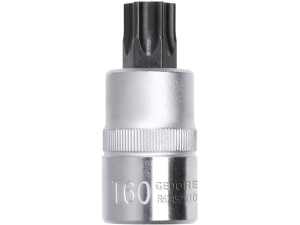 Gedore R62451310, 1 stk, Torx, T20, Krom-vanadium-stål, DIN 3120 - C 12.5, ISO 1174, 5,5 cm, 5,5 cm