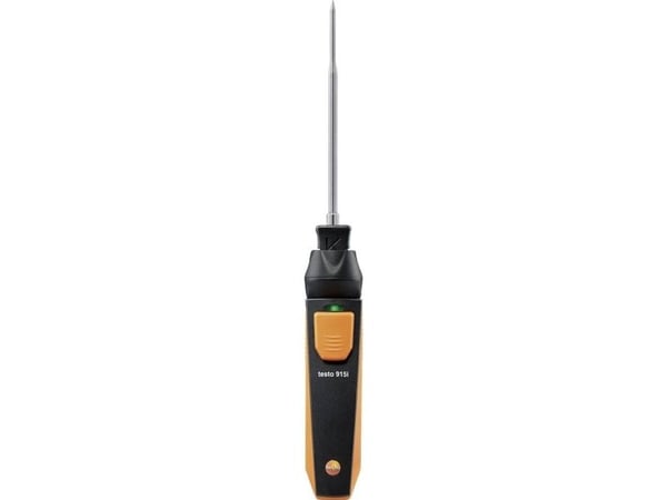 testo temperaturføler -20 til +50 °C med Bluetooth-tilkobling til smarttelefoner, med dykk-/stikkføler (0563 1915)