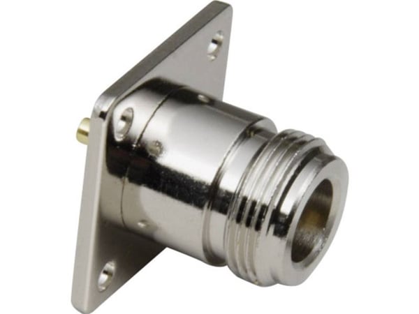 BKL Electronic 0404027, N jack, RP 3.5 jack, Hunkjønn/Hunkjønn, 50 O, Sølv, 0,029 g