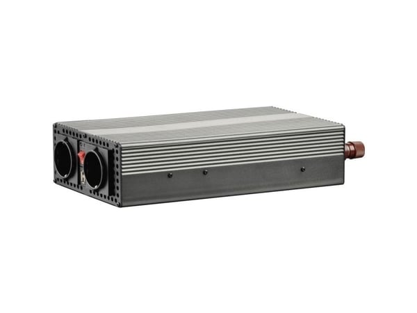 VOLTCRAFT inverter MSW 1200-12-G 1200 W 12 V/DC 10,5 - 15 V/DC skruklemmer beskyttet stikkontakt (MSW 1200-12-G)