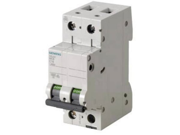 Siemens 5SL62047 5SL6204-7 Ledningssikkerikkerhedsafbryder 4 A 400 V
