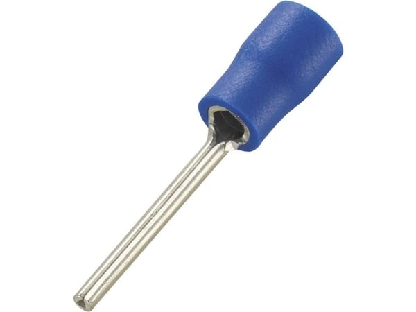 TRU COMPONENTS 739361 Stiftkabelsko 1.50 mm² 2.50 mm² Delvist isoleret Blå 100 stk