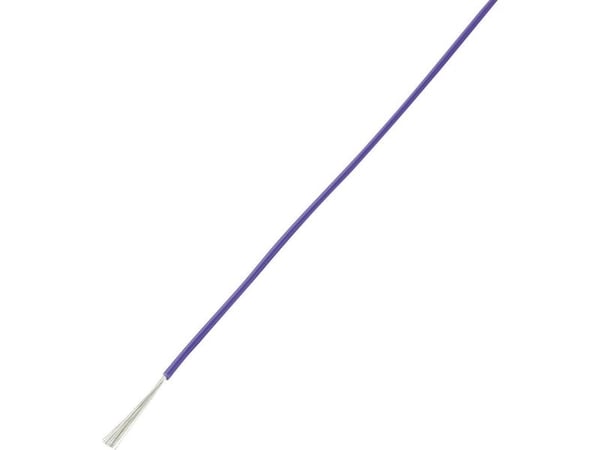 TRU COMPONENTS 1566834 Lanka LiY 1 x 0,14 mm² Violetti 10 m