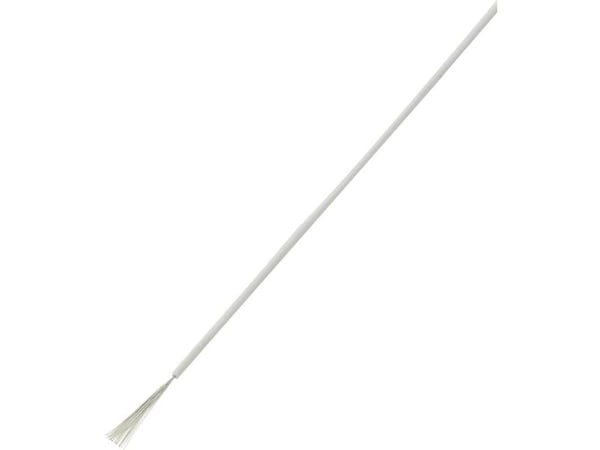 TRU COMPONENTS 1566833 Lanka LiY 1 x 0,14 mm² Valkoinen 10 m