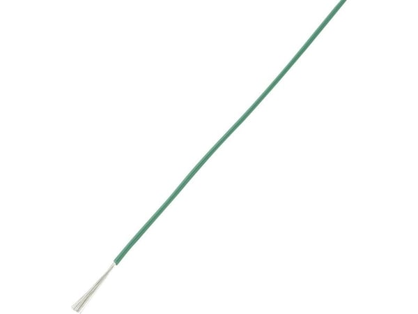 TRU COMPONENTS 1566838 Lanka LiY 1 x 0,75 mm² vihreä, keltainen 10 m