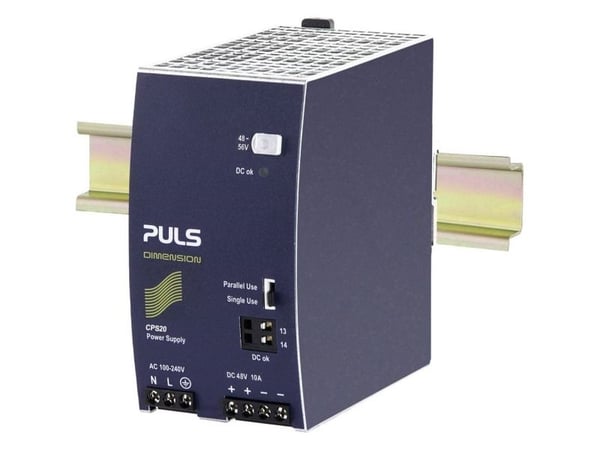 PULS CPS20.481 Kiskovirtalähde, kytkentävirtalähde, DIN-virtalähde 48 V/DC 10 A 480 W (CPS20.481)