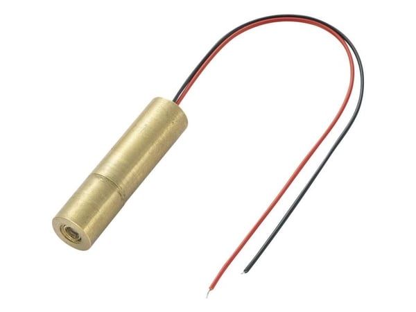 TRU COMPONENTS Lasermoduuli piste vihreä 1 mW LM01GND