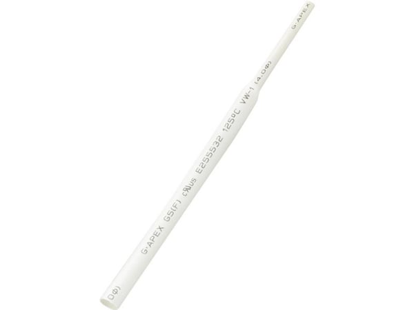TRU COMPONENTS 1566764 Kutistusputki ilman liimaa Valkoinen 9 mm 4,50 mm Kutistumisnopeus:2:1 10 m 10 m