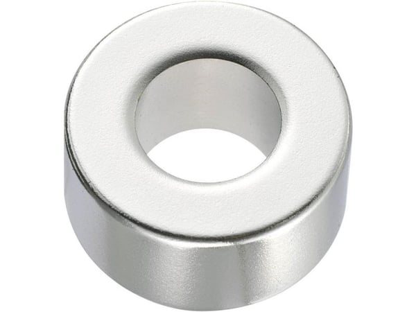 TRU COMPONENTS permanentmagnetisk ring N45 20 mm x 5 mm (Ø x H) T 1.33–1.37 maks. grense-temperatur 80 °C